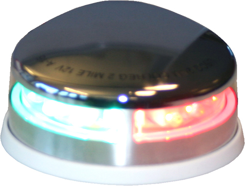 Bauglanterne LED, bicolor, syrefast