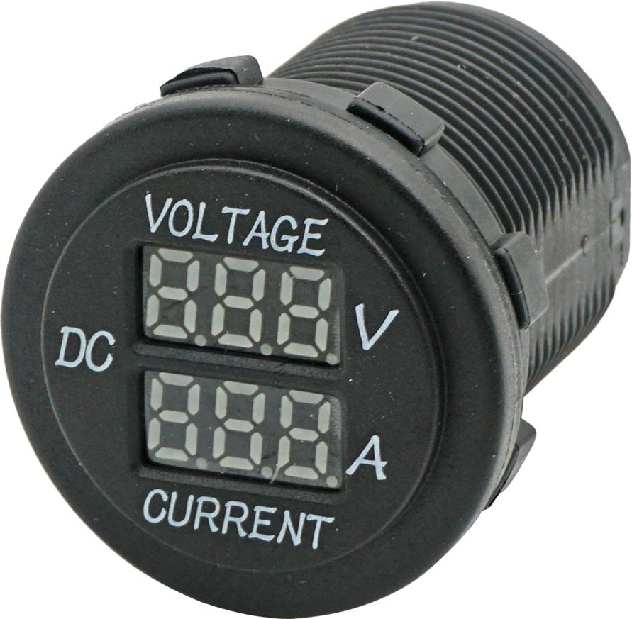 Digital volt- og amperemeter