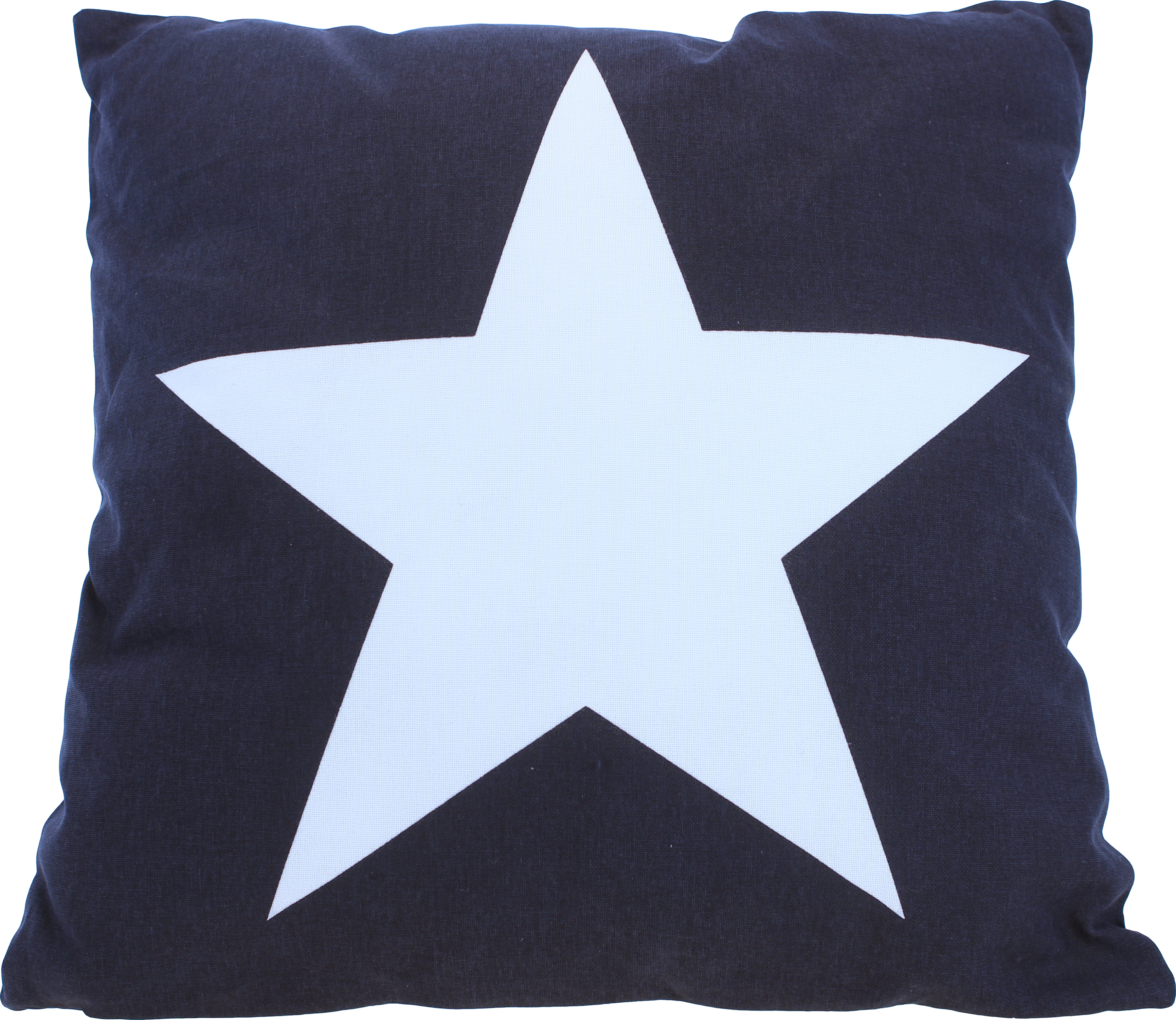 Pyntepute Big Star, marineblå 40 cm