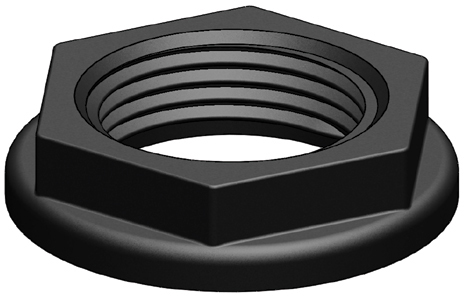 Møtrik/mutter 1 1/2" kompositt